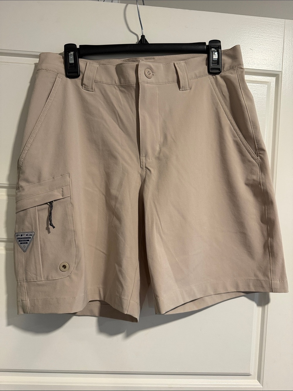 Columbia Tan Performance Cargo Shorts